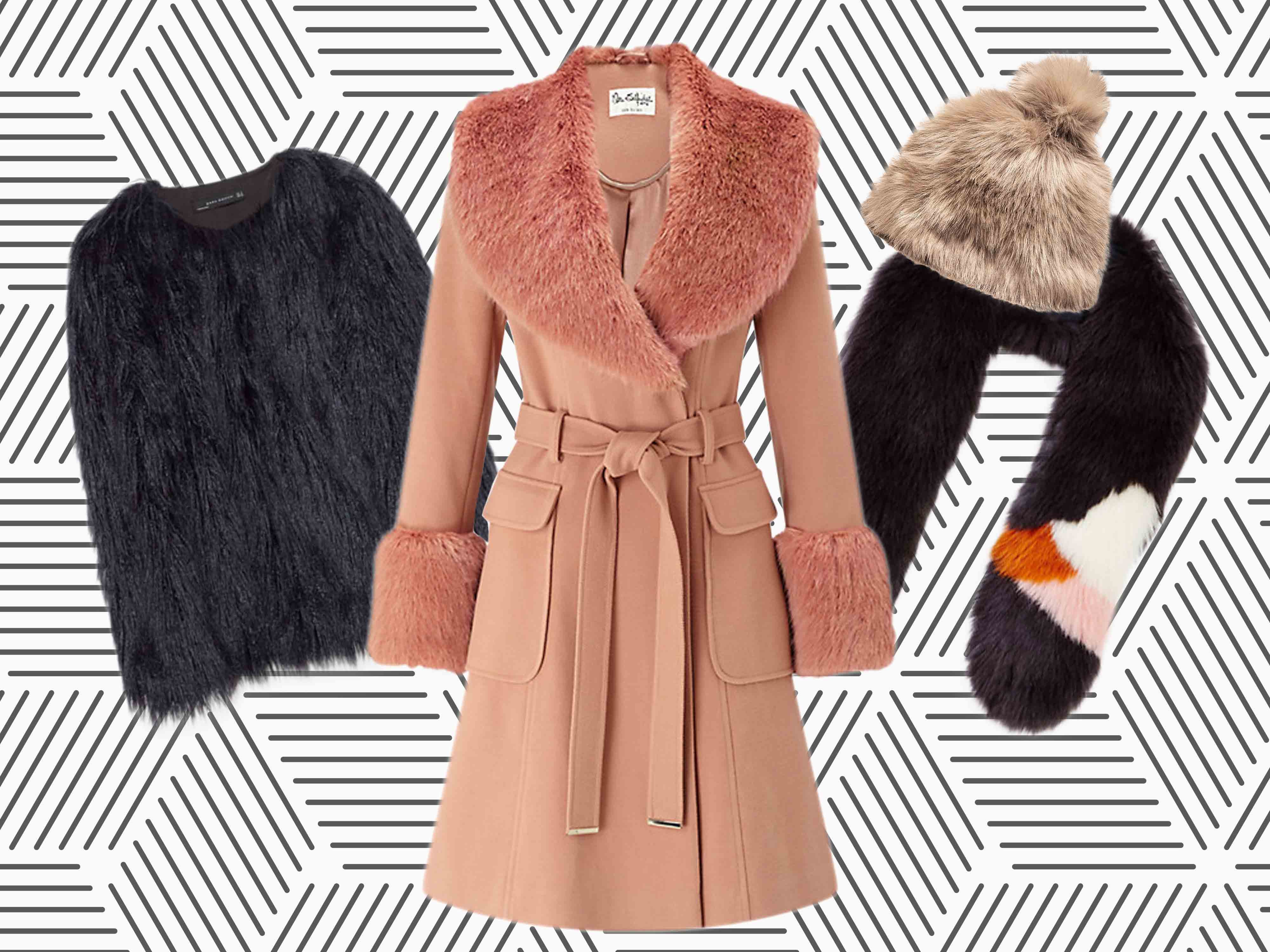 14 Faux Fur Pieces That Will Give Your Outerwear a Luxe Upgrade

